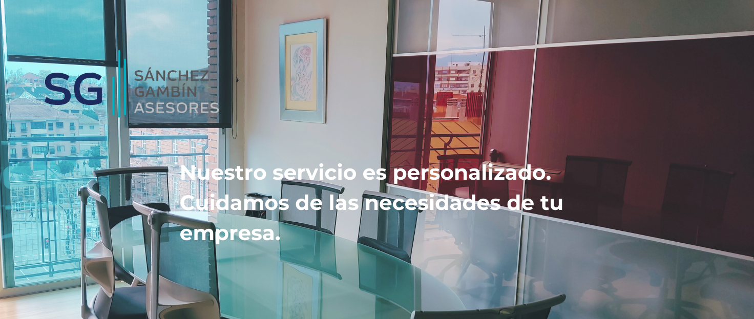 Oficina de Sanchez Gambin Asesores, Servicio personalizado de asesoría fiscal y contable para empresas en Murcia.