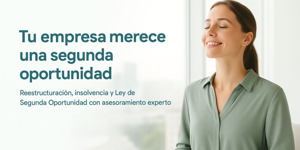 Tu empresa merece una segunda oportunidad.Asesoria profesional para empresas.